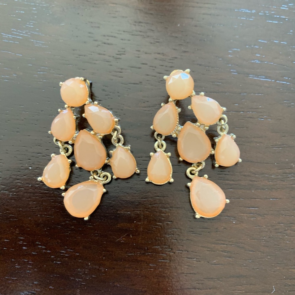 Drop, chandelier earrings